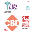 CBD 5mg Infused Trial Patch